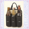 Multi-Bottled Black Neoprene Bottle Sleeve